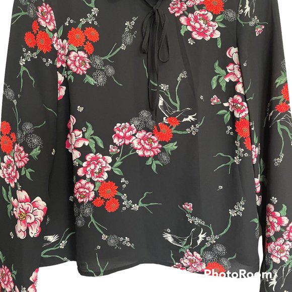 Divided by H&M Patterned Chiffon Blouse - Picture 5 of 5